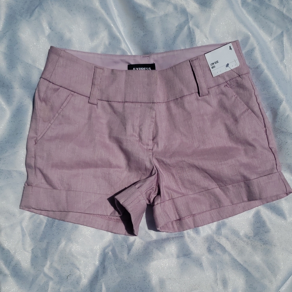 Express Women's Lavender Shorts